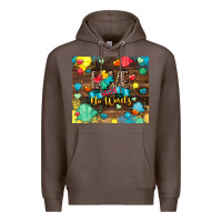 Coffee love needs no words Premium Hoodie - CowGirlArtShop