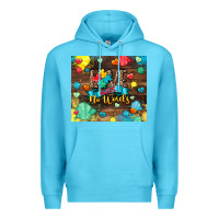 Ocean Blue love needs no words Premium Hoodie - CowGirlArtShop