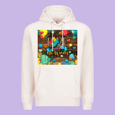 Love Needs No Words Premium Hoodie Designed By Cowgirlartshop