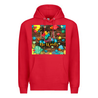 Red love needs no words Premium Hoodie - CowGirlArtShop
