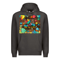 Smoke love needs no words Premium Hoodie - CowGirlArtShop