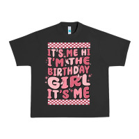 Pigment Black it's me hi i'm the birthday girl it's me Urban Heavy Tee - MaliasSmallBusiness