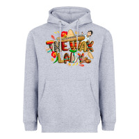 Heather Grey cinco de mayo the wax lady Heavyweight Hoodie - CowGirlArtShop