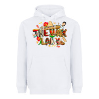 White cinco de mayo the wax lady Heavyweight Hoodie - CowGirlArtShop