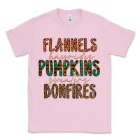 Bubblegum Pink flannels hayrides pumpkins bonfires Classic Tee - CowhideDigitalArt