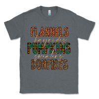 Charcoal Heather flannels hayrides pumpkins bonfires Classic Tee - CowhideDigitalArt