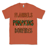 Copper flannels hayrides pumpkins bonfires Classic Tee - CowhideDigitalArt