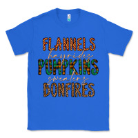 True Royal flannels hayrides pumpkins bonfires Classic Tee - CowhideDigitalArt