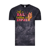Cloud Black just a nail boss building her empire Vintage Tee - MaliasSmallBusiness