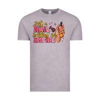 Vintage Zinc just a nail boss building her empire Vintage Tee - MaliasSmallBusiness