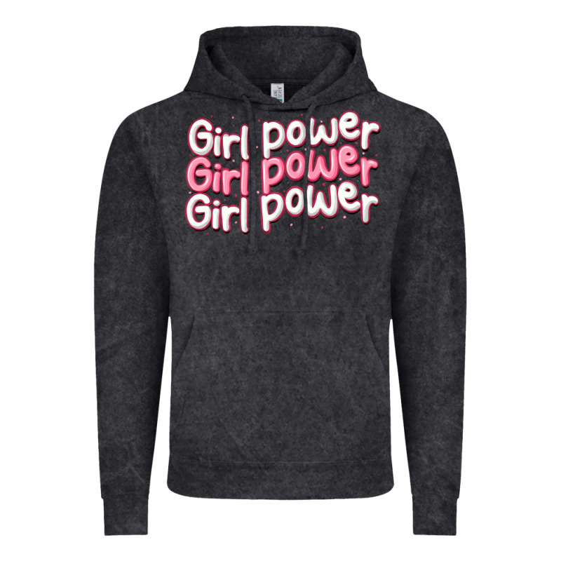 Girl Power Vintage Hoodie by MaliasSmallBusiness | Teevron