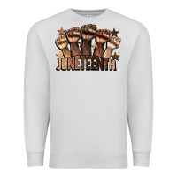 Dove Grey melanin juneteenth Premium Sweatshirt - CowGirlArtShop