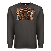 Smoke melanin juneteenth Premium Sweatshirt - CowGirlArtShop