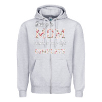 Heather Grey Being A Mom Makes My Life Complete For dark Zipper Hoodie - Bettercallsaul