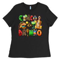 Black cinco de mayo Ladies Tee - AdoDesignShop