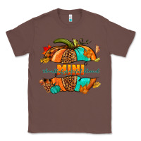 Chestnut Thankful grateful blessed mini pumpkin Classic Tee - NancyCooperArtShop
