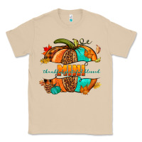 Mushroom Thankful grateful blessed mini pumpkin Classic Tee - NancyCooperArtShop