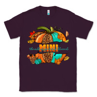 Plum Thankful grateful blessed mini pumpkin Classic Tee - NancyCooperArtShop