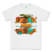 White Thankful grateful blessed mini pumpkin Classic Tee - NancyCooperArtShop