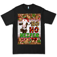 Black Christmas Ho Ho Ho Heifer Premium Tee - Artiststas