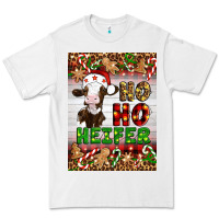 White Christmas Ho Ho Ho Heifer Premium Tee - Artiststas