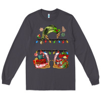 Smoke customize christmas elf Long Sleeve Tee - MaliasSmallBusiness