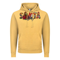 Vintage Mustard santa baby lady of guadalupe Vintage Hoodie - Jasminsmagicworld
