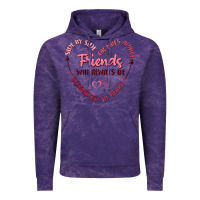Cloud Purple side by or miles apart friends will always be conn Vintage Hoodie - MaliasSmallBusiness