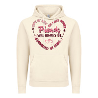 Vintage Artic side by or miles apart friends will always be conn Vintage Hoodie - MaliasSmallBusiness