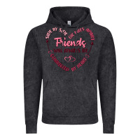 Vintage Black side by or miles apart friends will always be conn Vintage Hoodie - MaliasSmallBusiness