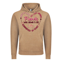 Vintage Coffee side by or miles apart friends will always be conn Vintage Hoodie - MaliasSmallBusiness
