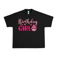 Black birthday girl cupcake Urban Heavy Tee - MaliasSmallBusiness