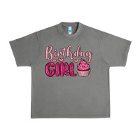 Tornado birthday girl cupcake Urban Heavy Tee - MaliasSmallBusiness