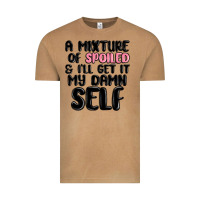 Vintage Camel a mixture of spoiled and ill get it my damn self Vintage Tee - MaliasSmallBusiness