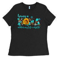 Black being a nana makes my life complete Ladies Tee - AdoDesignShop