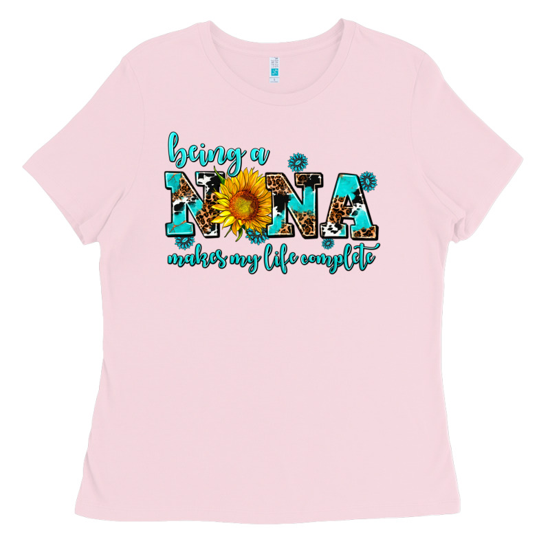 Being A Nana Makes My Life Complete Ladies Tee by AdoDesignShop | Teevron