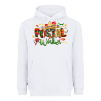 White cinco de mayo postal worker Heavyweight Hoodie - CowGirlArtShop