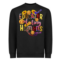 Black educator of tiny humans Heavyweight Sweatshirt - NancyCooperArtShop