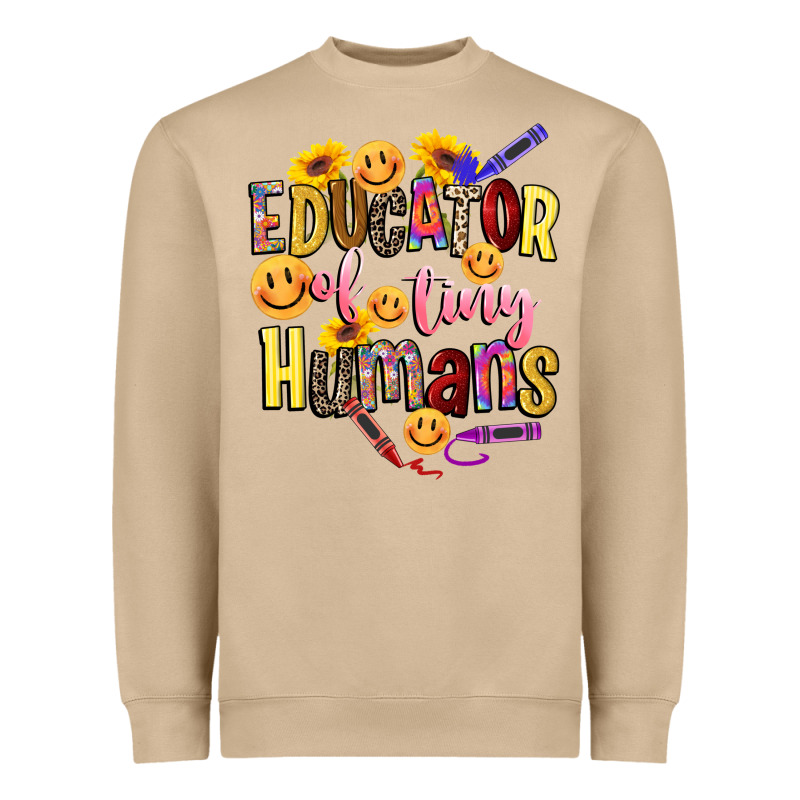 Educator Of Tiny Humans Heavyweight Sweatshirt by NancyCooperArtShop | Teevron