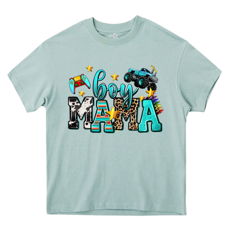Boy Mama Heavy Core Tee by AdoDesignShop | Teevron