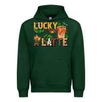 Foreset Green lucky a latte Urban Hoodie - FaDigitalArtStudio