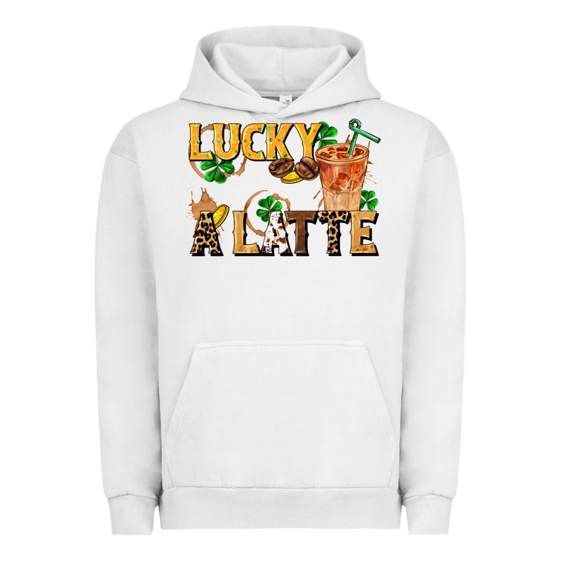 Lucky A Latte Urban Hoodie by FaDigitalArtStudio | Teevron