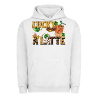 Pigment Lunar Rock lucky a latte Urban Hoodie - FaDigitalArtStudio
