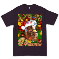 Plum Christmas horse Premium Tee - Artiststas