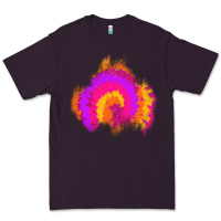 Plum tie dye glitter patch Premium Tee - AdoDesignShop