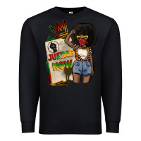 Black juneteenth justice now Premium Sweatshirt - CowGirlArtShop