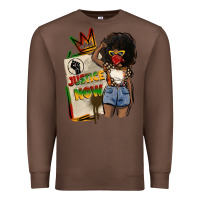 Chestnut juneteenth justice now Premium Sweatshirt - CowGirlArtShop