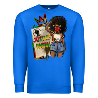 True Royal juneteenth justice now Premium Sweatshirt - CowGirlArtShop