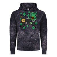 Cloud Black video game st patricks day Vintage Hoodie - MaliasSmallBusiness