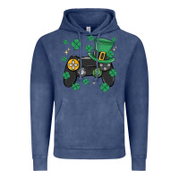 Vintage Denim video game st patricks day Vintage Hoodie - MaliasSmallBusiness